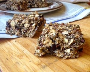 Cacao Almond Butter Energy Bars